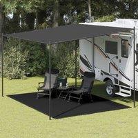 Berkfield Home Tent Carpet 300x400 cm Black