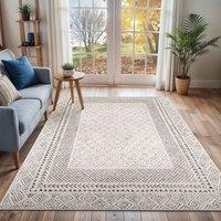 Livabliss Freud Modern High Pile Living Bedroom Rug in Grey | Size: 80 cm x 150 cm