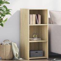 Berkfield Home Sideboard Sonoma Oak 40x41x93 cm Engineered Wood in Brown | Size: 40 x 41 x 93 cm