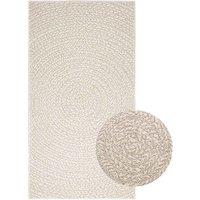 Berkfield Home Rug ZIZUR Cream 80x150 cm Jute Look Indoor & Outdoor | Size: Medium