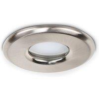ValueLights Downlight IP65 Ceiling Light Fitting 6 Pack in Silver