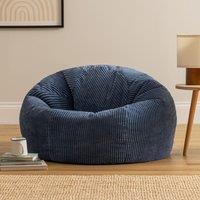icon Kingston Beanbag, Corduroy in Blue | Size: Medium