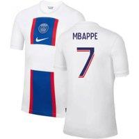 PSG 2022 - 2023 Third Shirt - Mbappe 7 in White | Size: Medium