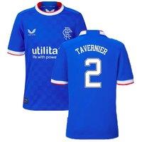 Rangers 2022 - 2023 Home Shirt - Tavernier 2 in Blue | Size: Medium