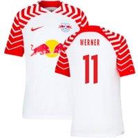 Red Bull Leipzig 2023 - 2024 Home Shirt - Werner 11 in White | Size: Medium
