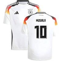 Germany Junior 2024 - 2025 Home Shirt - Musiala 10 in White | Size: 15-16 Years