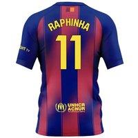 FC Barcelona 2025 - 2026 Home Shirt - Raphinha 11 in Red | Size: Medium