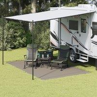 Berkfield Home Tent Accessory Light grey Polyester 250 x 400 cm Portable
