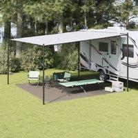 Berkfield Home Tent Accessory Light Grey Polyester 400 x 400 cm Lightweight