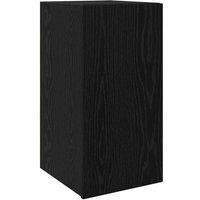 Berkfield Home TV Unit with Shelf Wall-mounted Other with Storage with Door Blac in Black