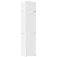 Berkfield Home Slim Storage Cabinet White 50x42.5x225 cm Engineered Wood