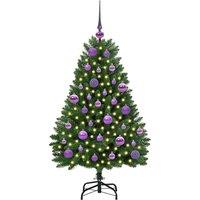 Berkfield Home Elegant Artificial Christmas Tree with Stand Green 120 cm PVC and
