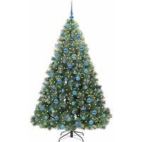 Berkfield Home Realistic Artificial Christmas Tree with 300 LEDs Green 180 cm PE