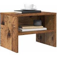 Berkfield Home Decorative Bedside Cabinet 2 pcs Old wood 40 x 30 x 30 cm Enginee in Brown
