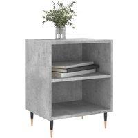 Berkfield Home Elegant Bedside Cabinets 2 pcs Concrete Grey 40x30x50 cm Engineer | Size: 40 x 30 x 50 cm