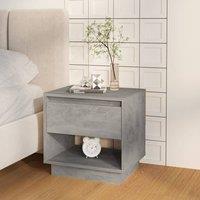 Berkfield Home Classic Bedside Cabinets 2 pcs Concrete Grey 45x34x44 cm Engineer | Size: 45 x 34 x 44 cm