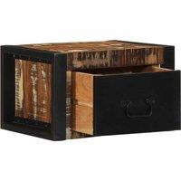 Berkfield Home Comfortable Bedside Cabinets 2 pcs Multicolour 40x35x25 cm Solid | Size: 40 x 35 x 25 cm