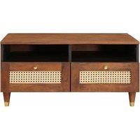 Berkfield Home Traditional Coffee Tables with Drawer with Shelf with Storage Bro in Brown