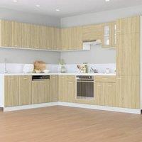 Berkfield Home Suitable Drawer Bottom Cabinet Lyon Sonoma Oak 60x46x81.5 cm Engi in Light Oak