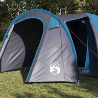 Berkfield Home Modern Dome Tent with Roof with Storage with Air Vent Blue 384 x
