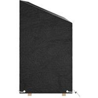 Berkfield Home Durable Garden Bench Covers 2 pcs 8 Eyelets 160x70x70/88 cm Polye in Black
