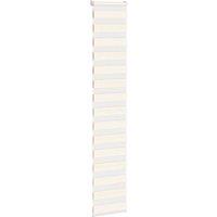Berkfield Home Elegant Zebra Blind Marble Beige 40x230 cm Fabric Width 35.9 cm P