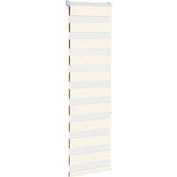 Berkfield Home Elegant Zebra Blind Marble Beige 50x150 cm Fabric Width 45.9 cm P