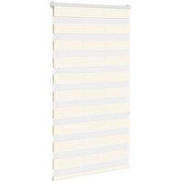 Berkfield Home Elegant Zebra Blind Marble Beige 75x150 cm Fabric Width 70.9 cm P