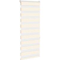 Berkfield Home Elegant Zebra Blind Marble Beige 55x150 cm Fabric Width 50.9 cm P