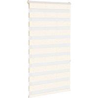 Berkfield Home Elegant Zebra Blind Marble Beige 85x150 cm Fabric Width 80.9 cm P