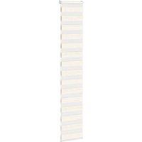 Berkfield Home Elegant Zebra Blind Marble Beige 40x200 cm Fabric Width 35.9 cm P