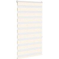 Berkfield Home Elegant Zebra Blind Marble Beige 70x150 cm Fabric Width 65.9 cm P