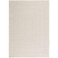 Berkfield Home Rug ZIZUR Cream 120x170 cm Jute Look Indoor & Outdoor | Size: Medium