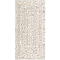 Berkfield Home Rug ZIZUR Cream 80x150 cm Jute Look Indoor & Outdoor | Size: Medium