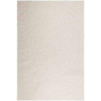 Berkfield Home Rug ZIZUR Cream 160x230 cm Jute Look Indoor & Outdoor | Size: Medium