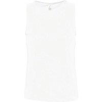 SOL'S Men's Justin Sleeveless Tank / Vest Top in White | Size: 5XL