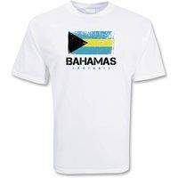 Bahamas Men's Mens Football T-Shirt in White | Size: Medium