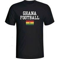 Ghana Men's Mens Football T-Shirt in Black | Size: 3XL