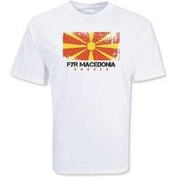 Macedonia Men's Mens Soccer T-Shirt in White | Size: Large