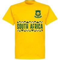 South Africa Men's Rugby Team T-Shirt in Yellow | Size: Large