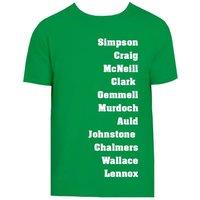 Celtic Men's Mens Favourite Xi Tee in Green | Size: 2XL