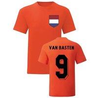 Netherlands Men's Mens Marco Van Basten Holland National Hero Tee'S in Orange | Size: Large