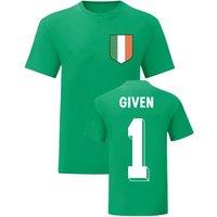 Ireland Men's Mens Shay Given National Hero Tee in Green | Size: 2XL