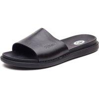 Base London Men's Albany Slide Sandal in Black | Size: 6