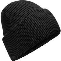 Beechfield Men's Classic Deep Cuffed Beanie in Black
