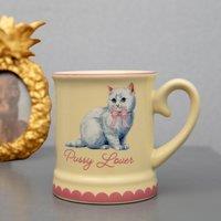 Boxer Gifts Women's Pussy Lover Mug - Funny Cat Themed Mug for Women