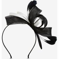 Jon Richard Women's Meduim Mono Fascinator Headband in Black