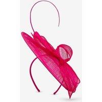 Jon Richard Women's Fuschia Woven Bow Fascinator in Pink