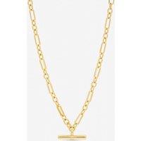 Jon Richard Women's Gold Plated Luxe T-Bar Necklace