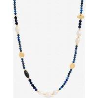Jon Richard Women's Lapis & Pearl Beaded Necklace in Blue